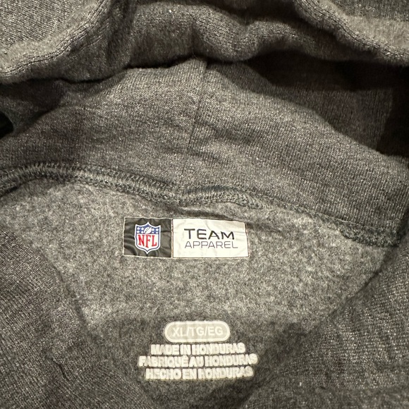 Charcoal Chicago Bears Men’s Hoodie - Picture 3 of 5